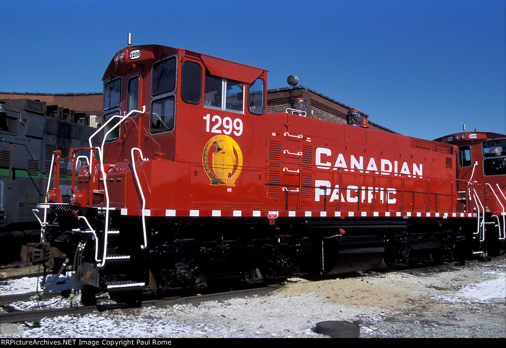 CP 1299, EMD SW1500 ex RFP 3, Fresh Rebuild and Repaint at Omni-Trax 